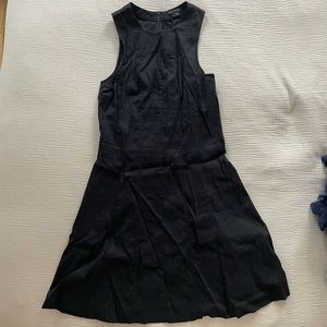 Theory Linen A-line Dress